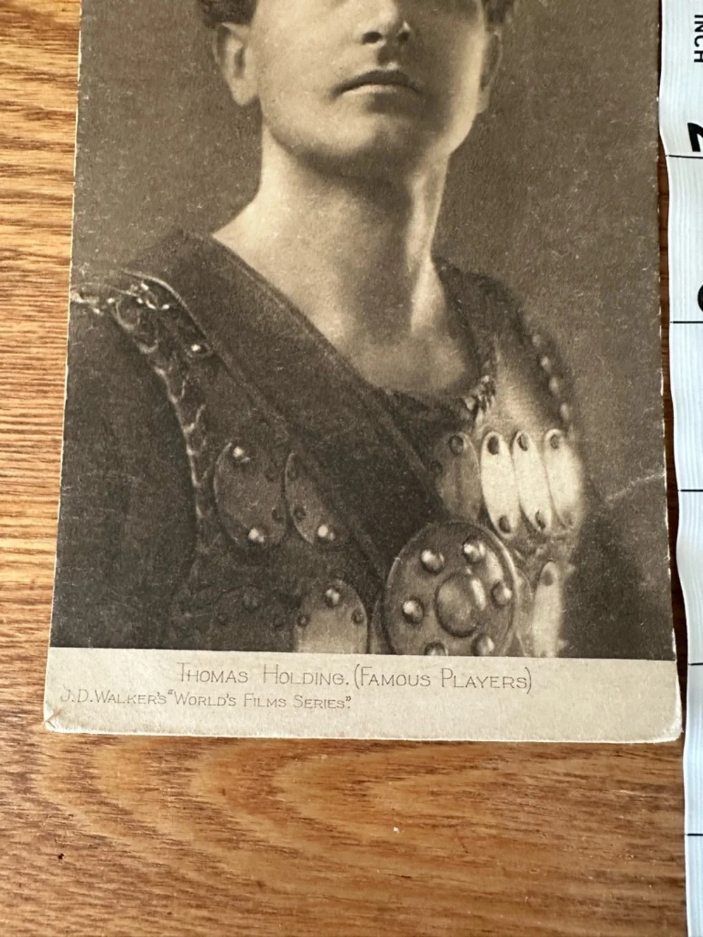 Antique Black & White Portrait Postcard - Picture 3 of 6